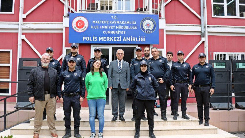 Tiryaki polislerin haftasını kutladı
