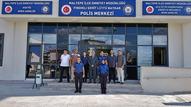 TİRYAKİ’DEN EMNİYET BİRİMLERİNE ZİYARET