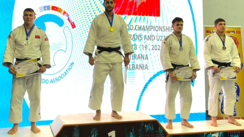 Maltepeli Judocu Balkan Şampiyonu oldu