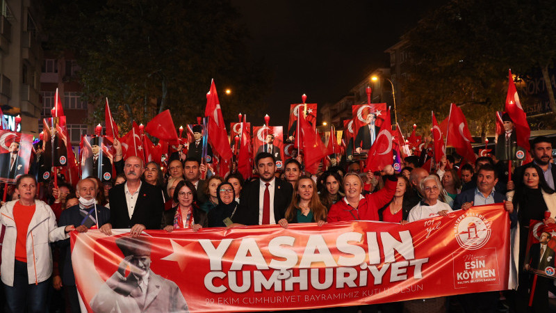MALTEPE’DE CUMHURİYET’İN 102. YILI COŞKUSU