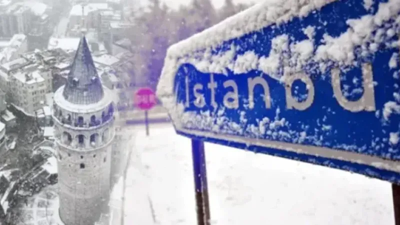 AKOM’dan İstanbul için kar uyarısı