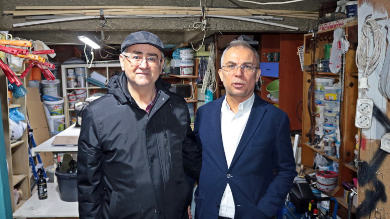 TİRYAKİ’DEN ESNAFA ZİYARET