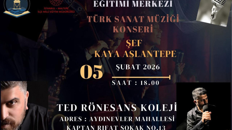 MALTEPE’DE TÜRK SANAT MÜZİĞİ GECESİ