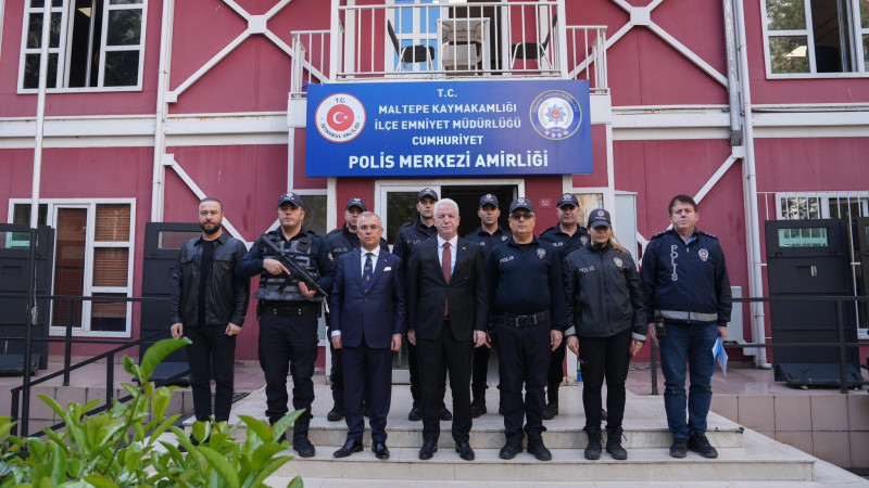 GÜL’DEN MALTEPE’DE POLİS MERKEZİ ZİYARETİ