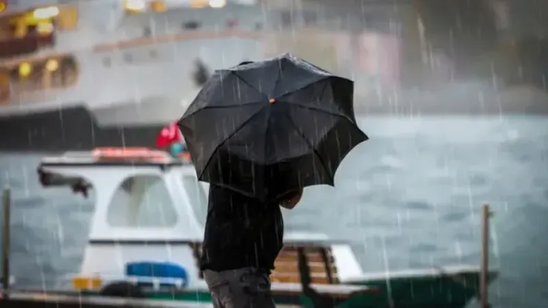 İstanbul için sağanak ve fırtına uyarısı