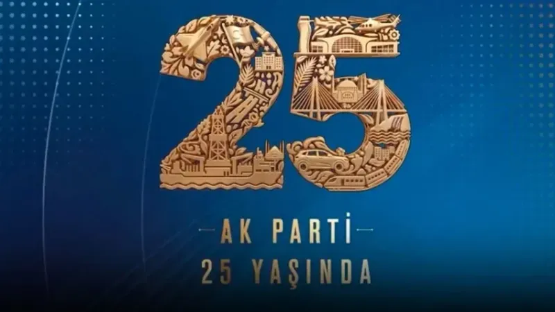 AK PARTİ'DEN 25. YILA ÖZEL LOGO
