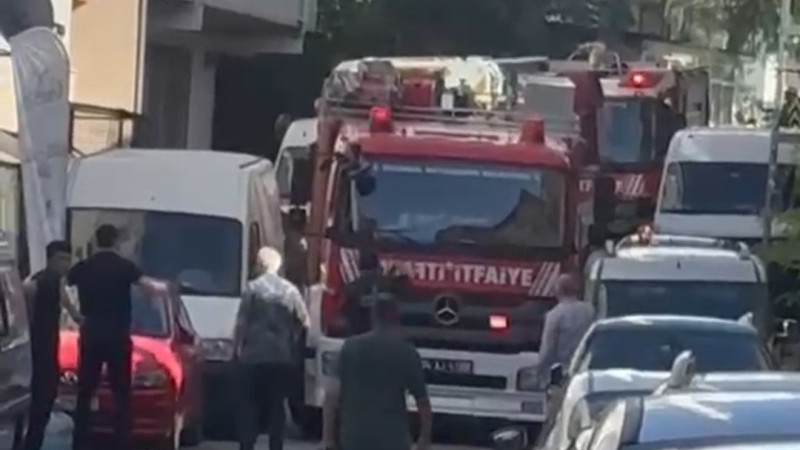 Maltepe’de yangın paniği